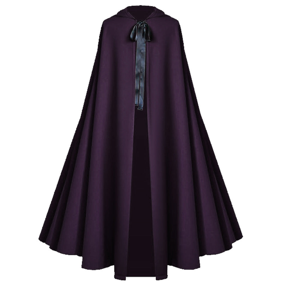 Medieval Death Cloak Halloween Stage Performance Dress