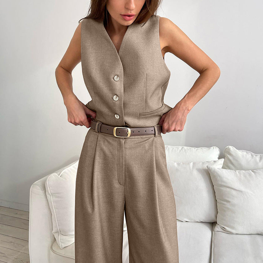 Women's Summer Trousers Fashion Commuter Simple Sense Suits