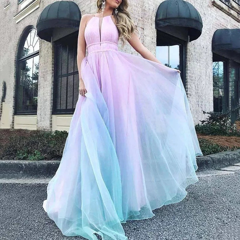 Beautiful Elegant Gauzy Gown Long Dress Dresses