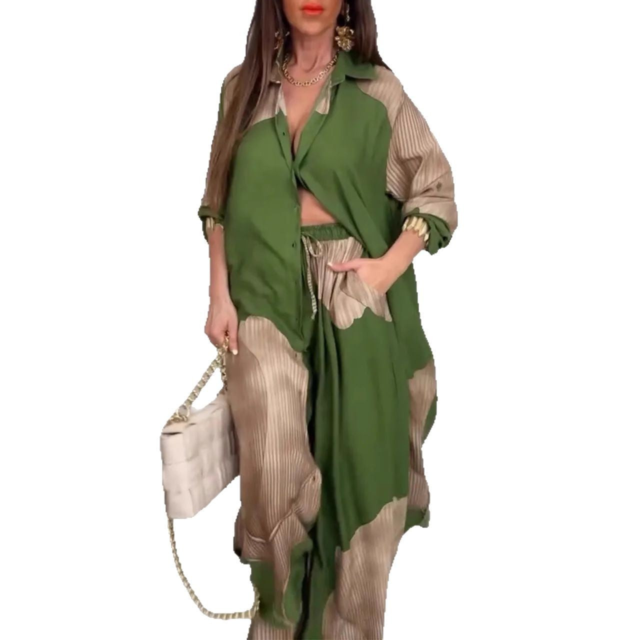 Women's Stylish Attractive Printed Commute Leisure Suits