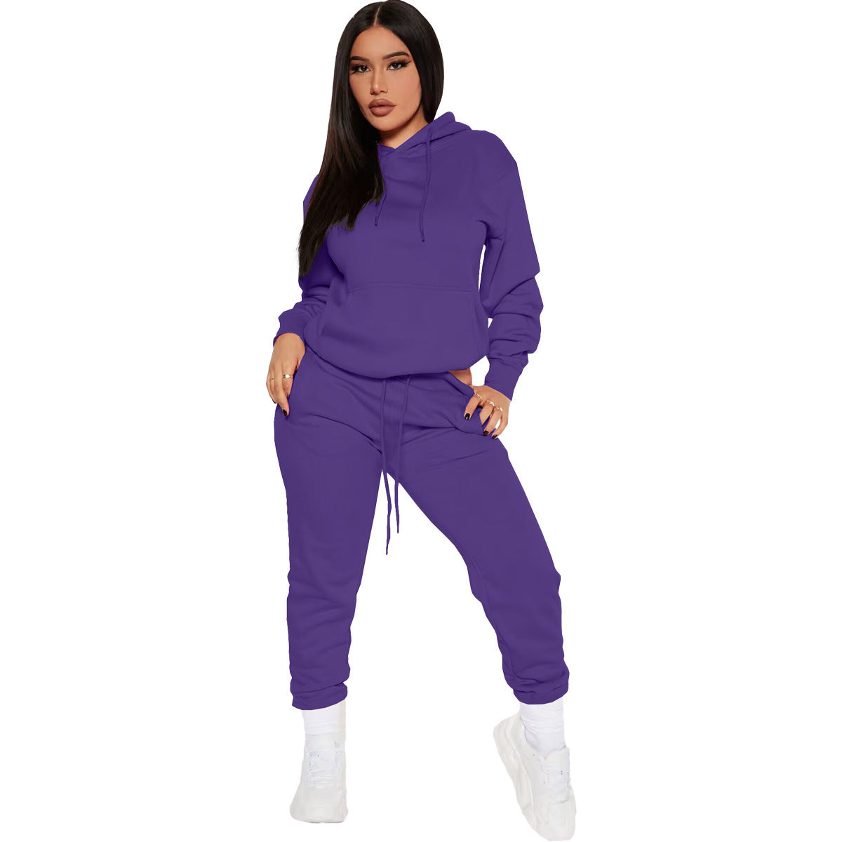 Charming Comfortable Women's Sports Hooded Pullover Sweaters