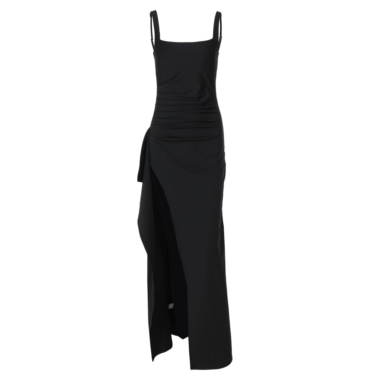 Women's Summer Fashion Sexy Strap Backless High Dress