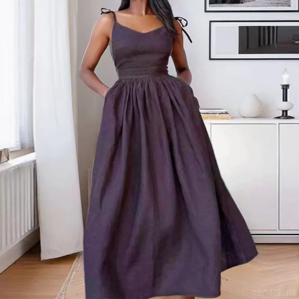 Women's Elegant Mori Sexy High Waist Fashion Dress