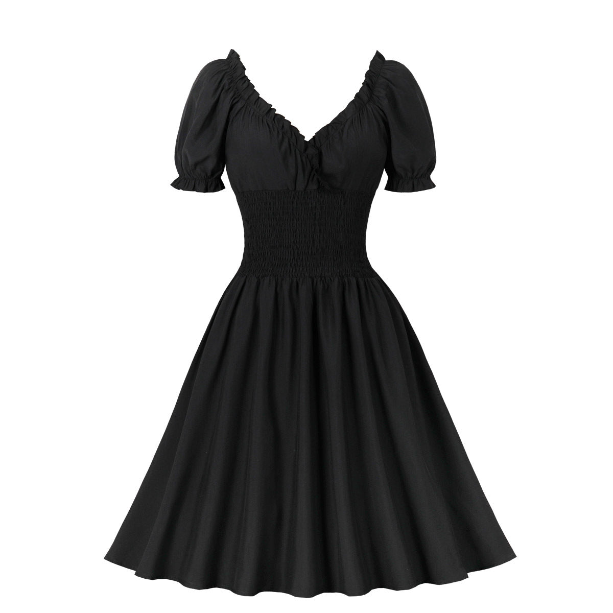 Women's Christmas Black Dress Sexy Temperament Fashion Large Dresses