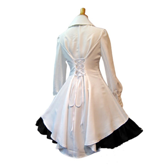 Solid Color Irregular Cinched Large Lapel Bow Dresses