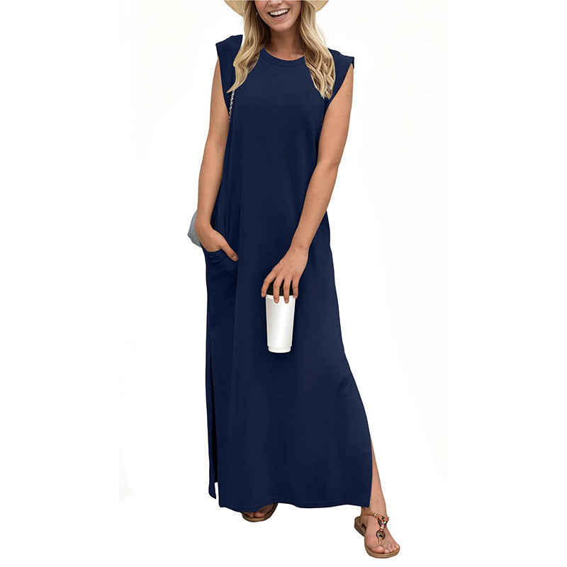 Women's Summer Casual Loose Long Dress Dresses