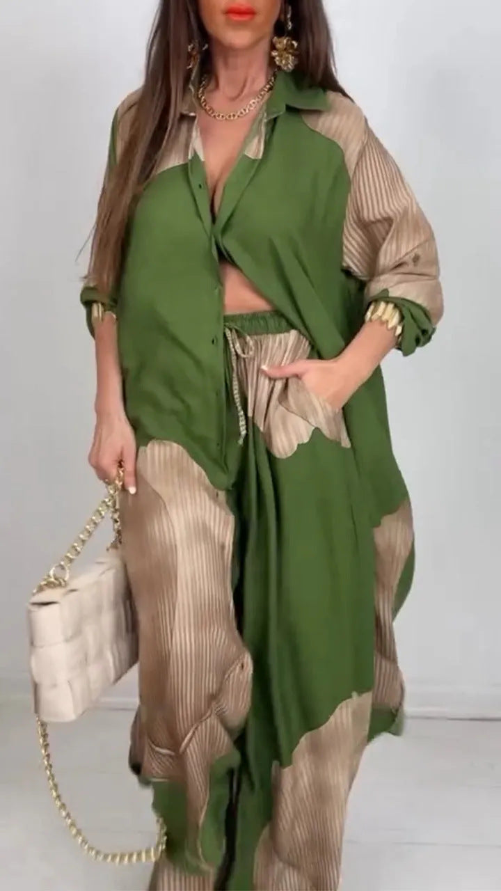 Women's Stylish Attractive Printed Commute Leisure Suits