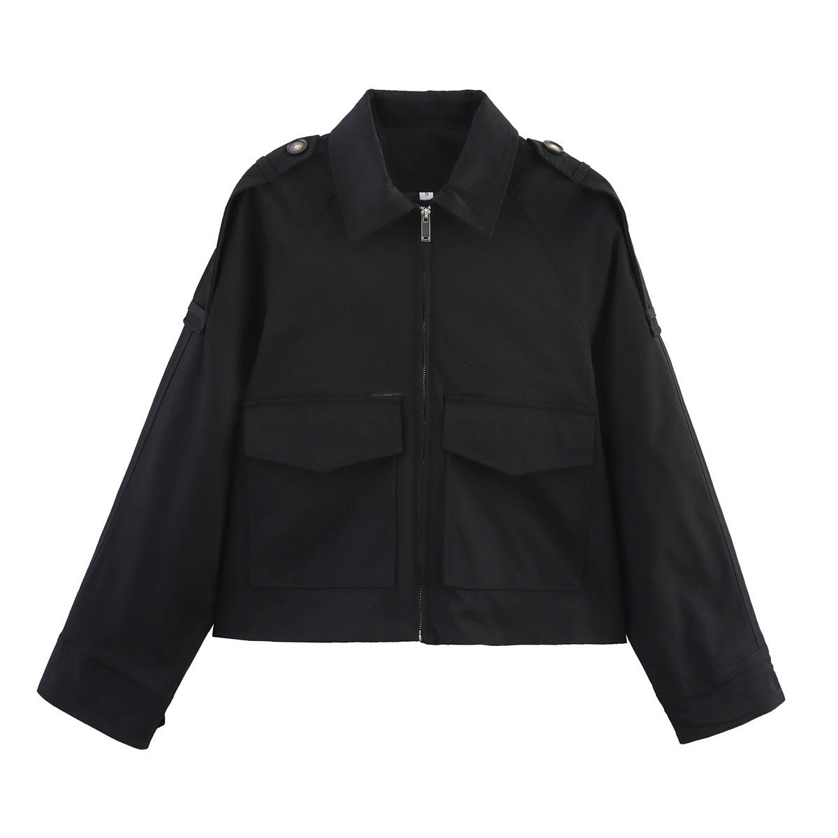 Women's Lapel Long Sleeve Solid Color Trench Coats