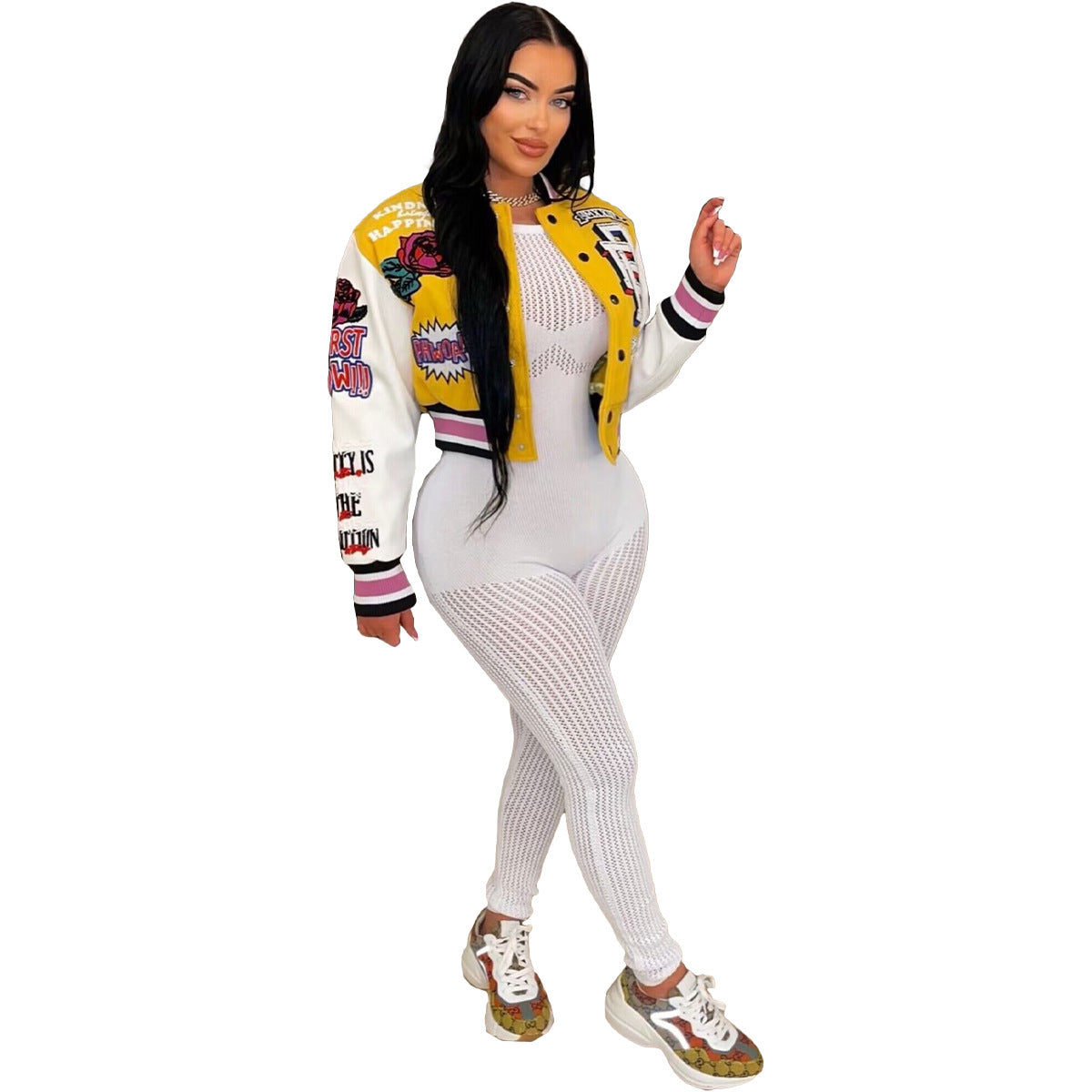 Thread Woolen Baseball Full Positioning Printing Jackets