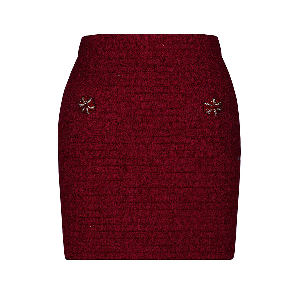 Quality Knitted Classic Style Half-length Outfit Suits