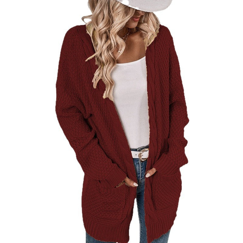 Beautiful Popular Glamorous Women's Twisted Rope Women's Sweater