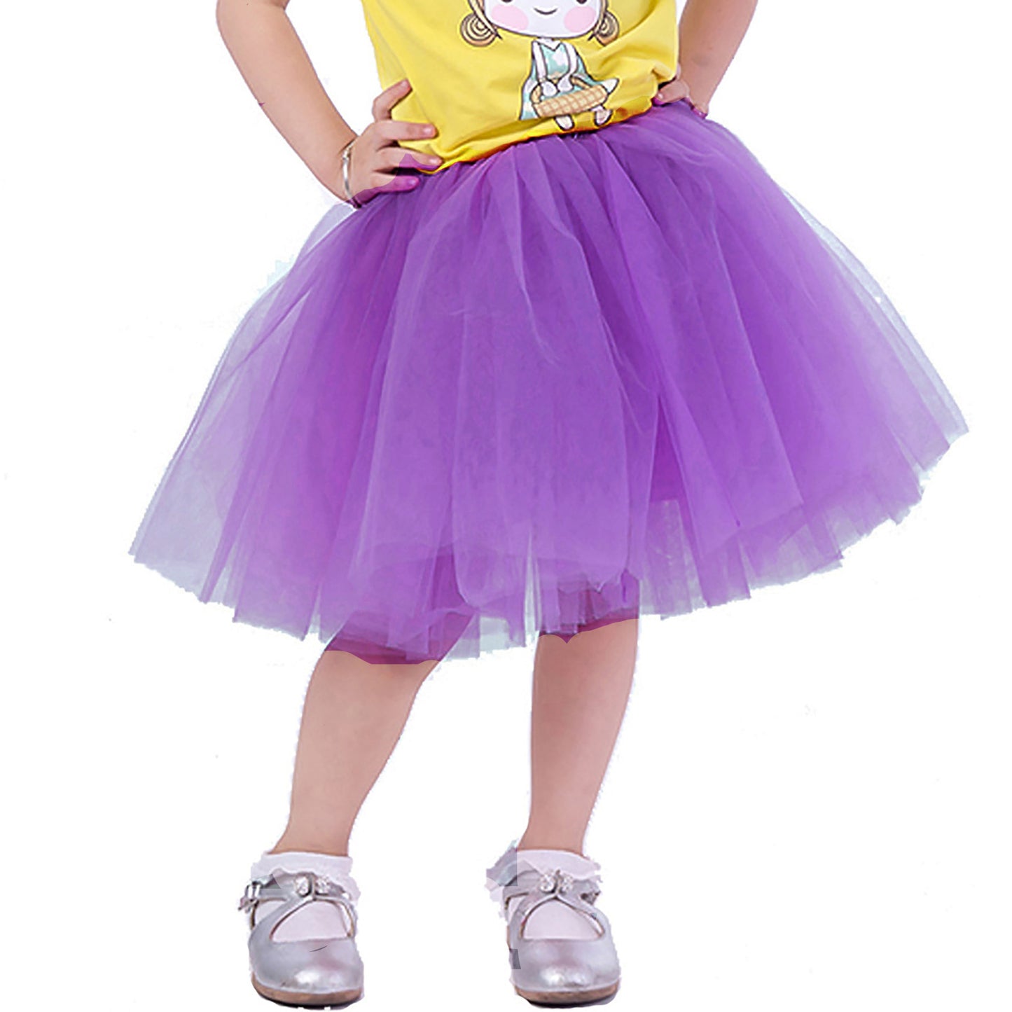 Women's & Children's & Tulle Pettiskirt Flower Dress Skirts