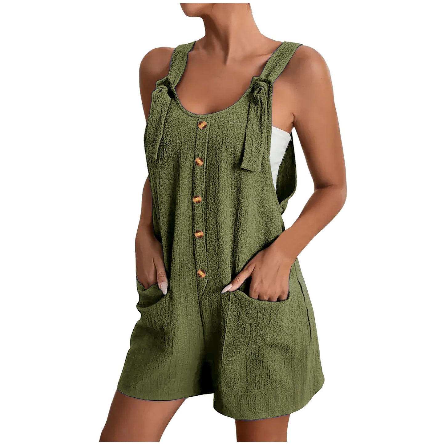 Women's Summer Casual Fashion Suspenders Suspender Jumpsuits