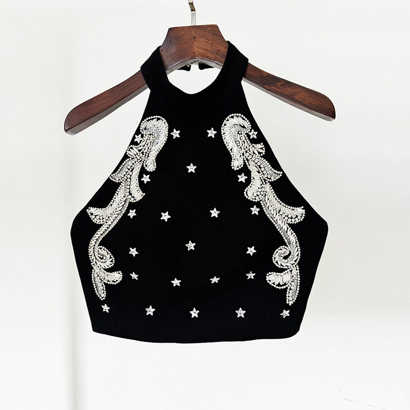 Glamorous Stylish Casual Unique Bead Sequins Skirts