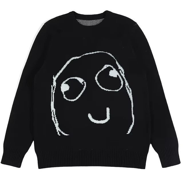 Women's & Men's & Street Gothic Autumn Pullover Knitwear