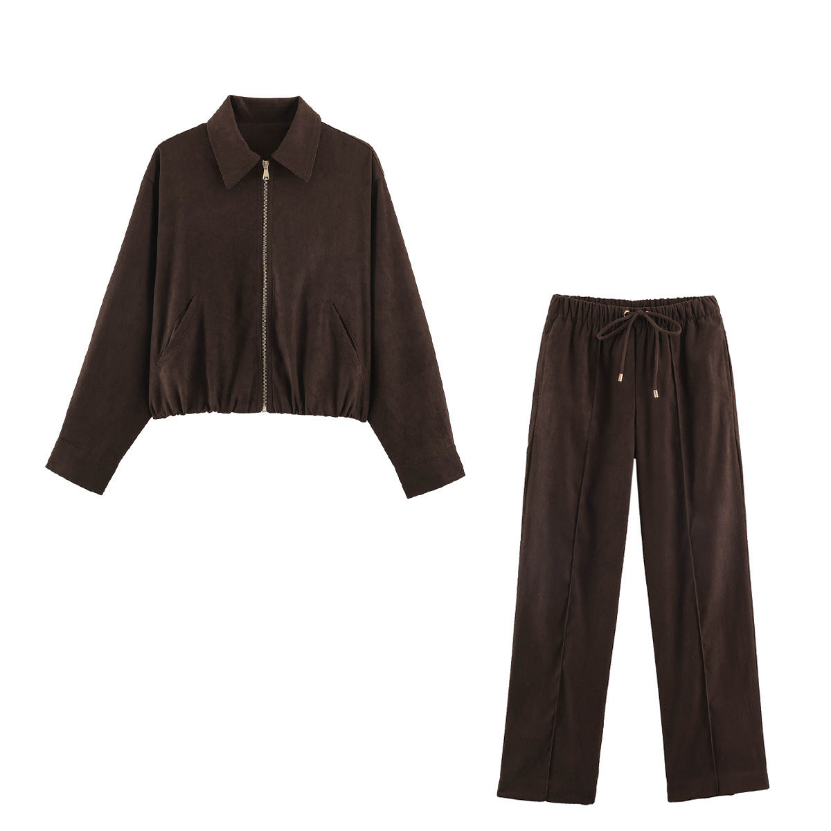 Unique Women's Autumn Collar Trousers For Fashion Casual Suit