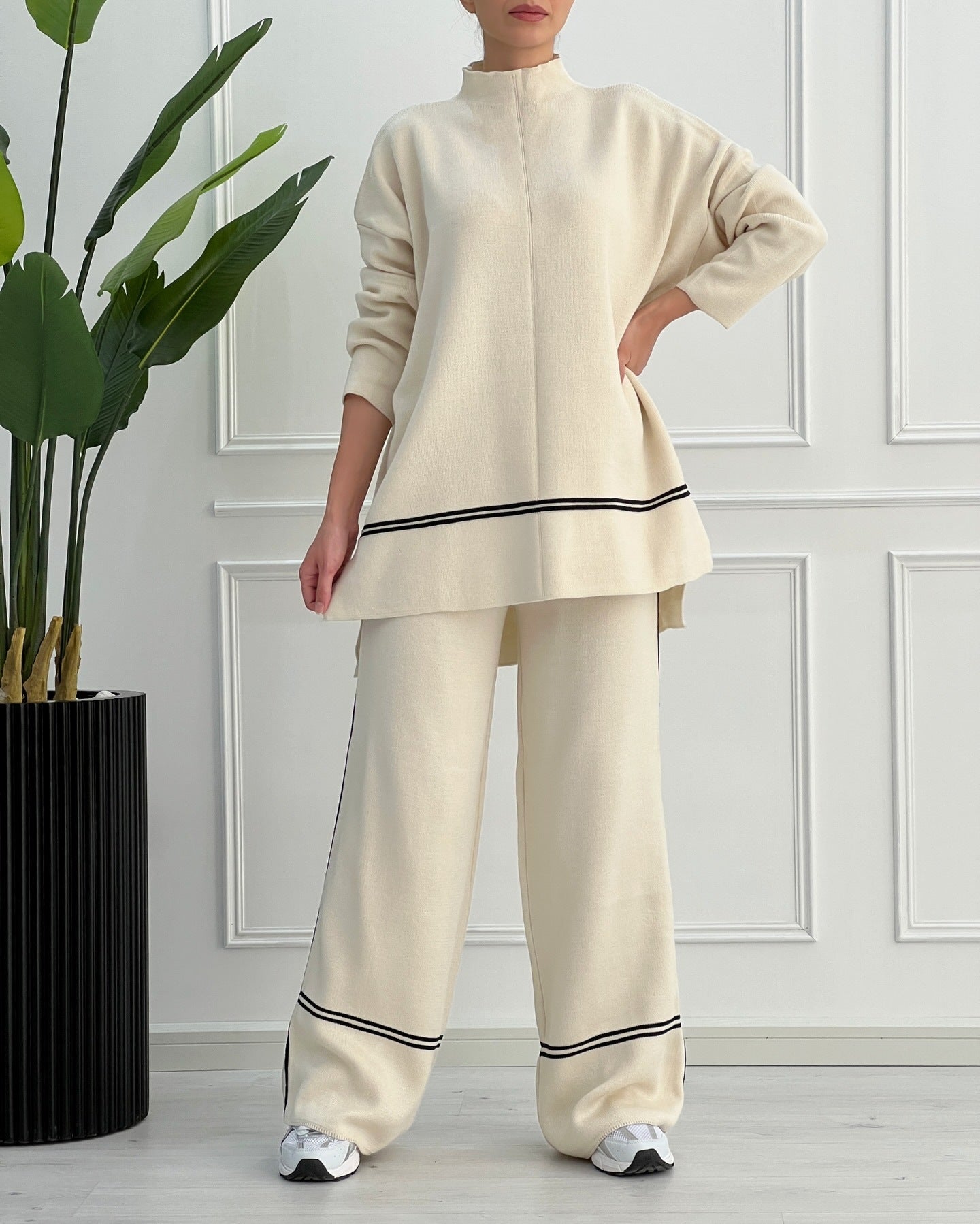 Women's Autumn Solid Color Casual Loose Comfortable Suits