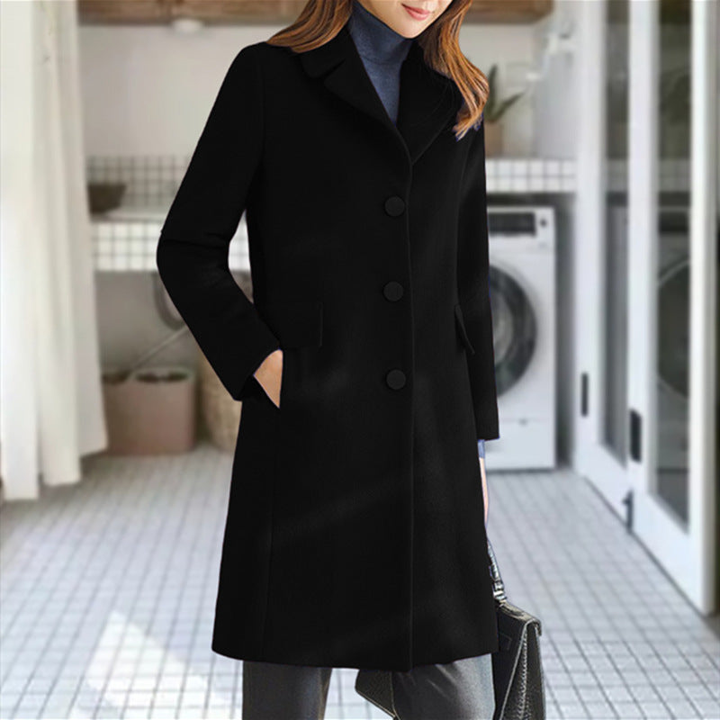 Women's Slouchy Fashion Innovative Pretty Woolen Coats