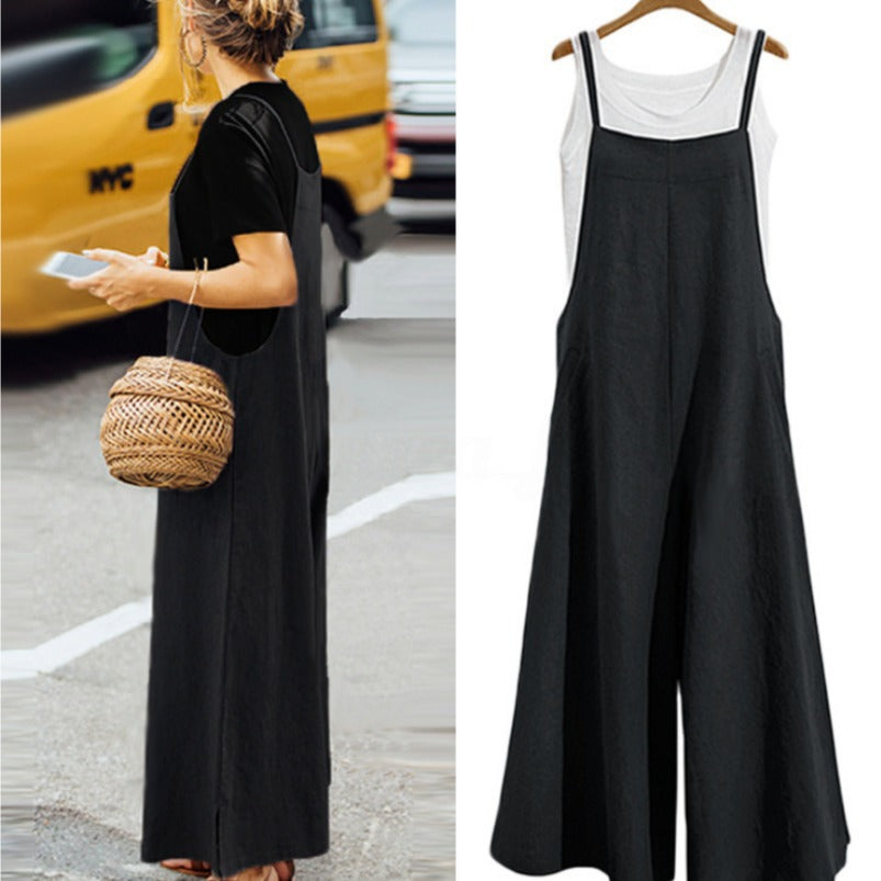 Women's Attractive Trendy Loose One-piece Casual Pants
