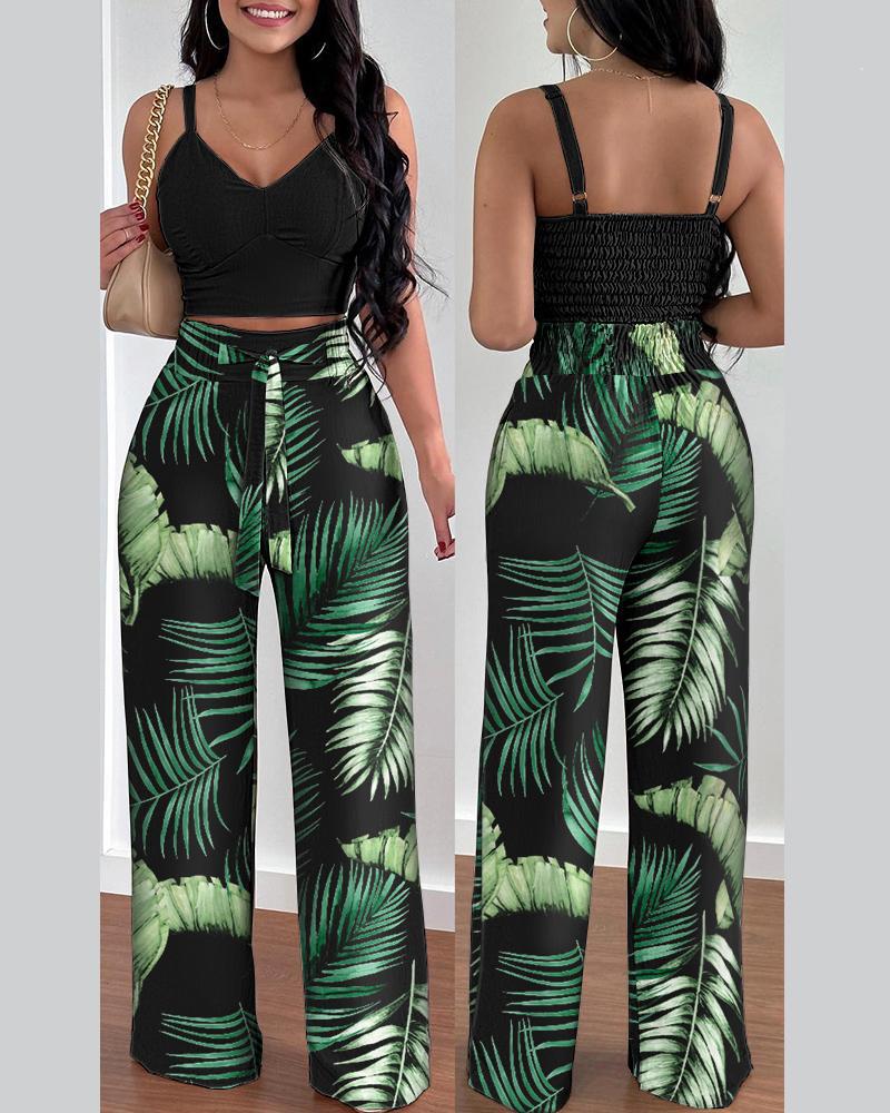 Women's Popular New Fashion Suspenders Two-piece Suits