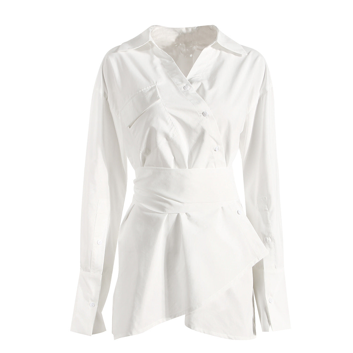 Dress Niche Design Retro Loose Waist Dresses