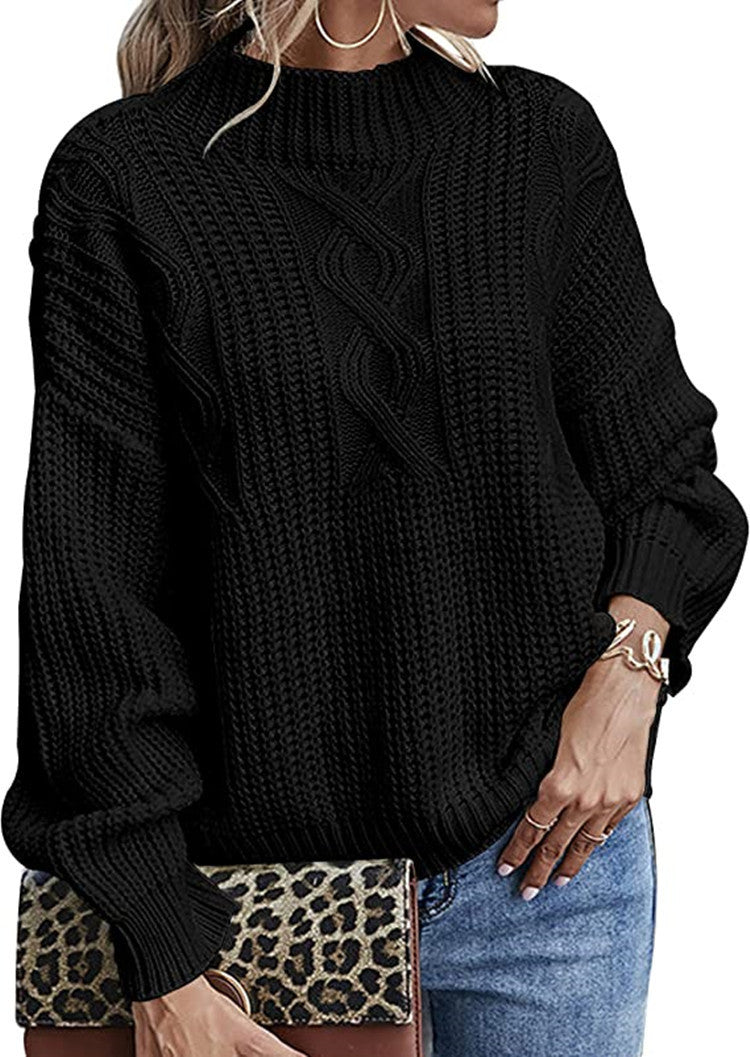 Women's Long-sleeved Slim Bottoming Shirt Round Neck Sweater