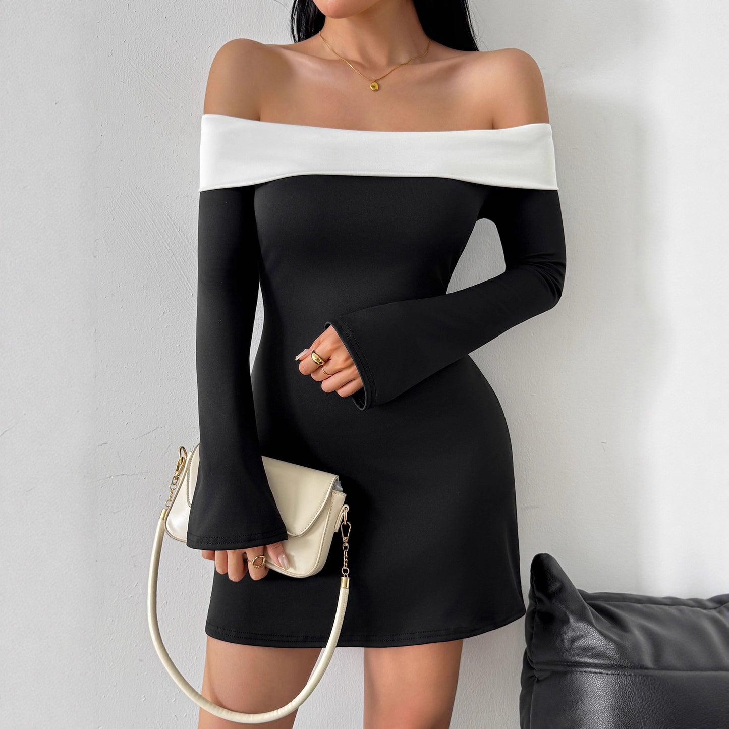 Women's Early Autumn Flared Sleeves Long Sleeve Clothing