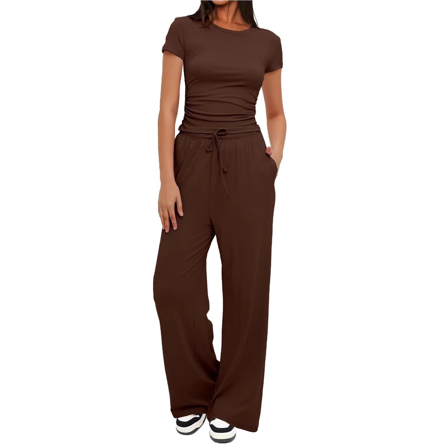 Classy Women's Commuter Long-sleeved Solid Color Suits