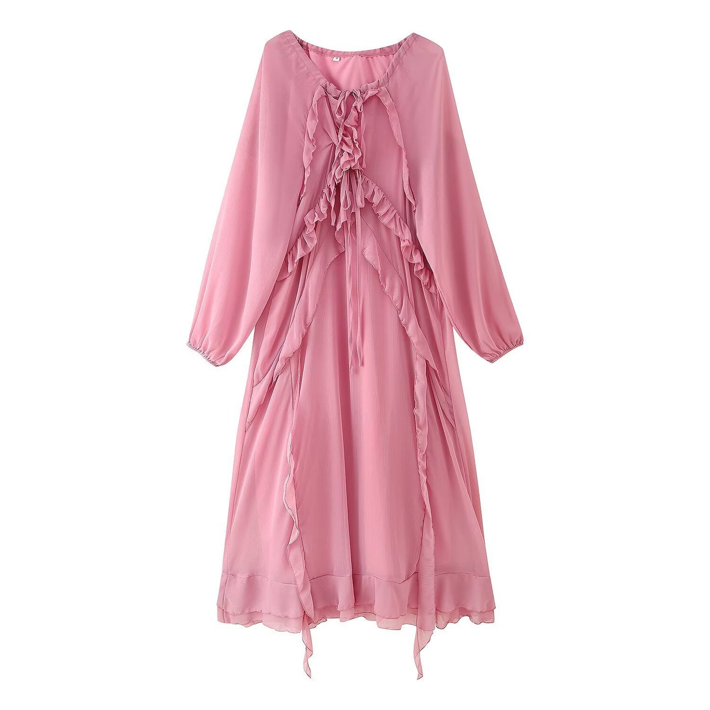 Women's Classy Laminated Decoration Long Dress Dresses
