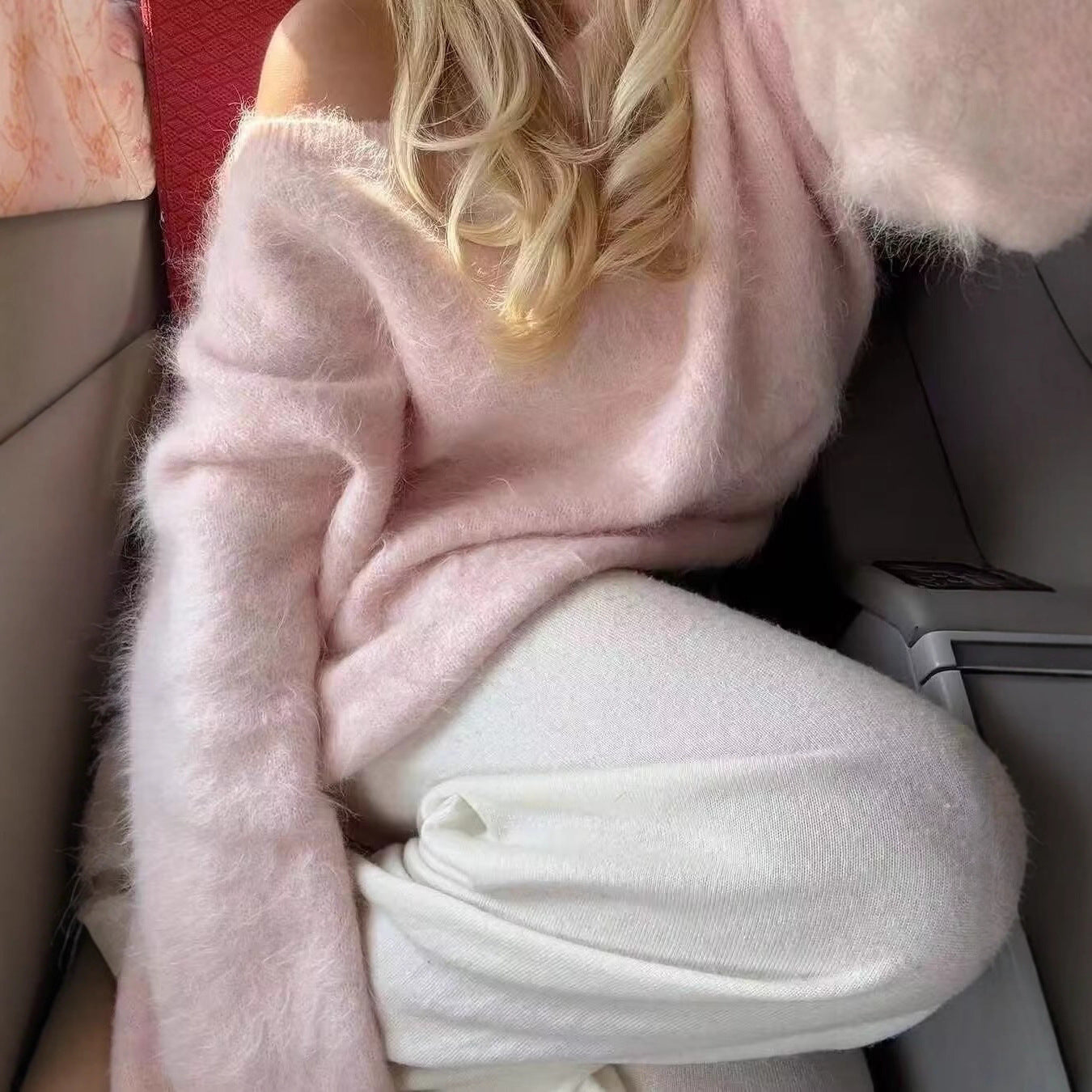 Women's Lazy Style Long Sleeve Backless Knitted Sweaters