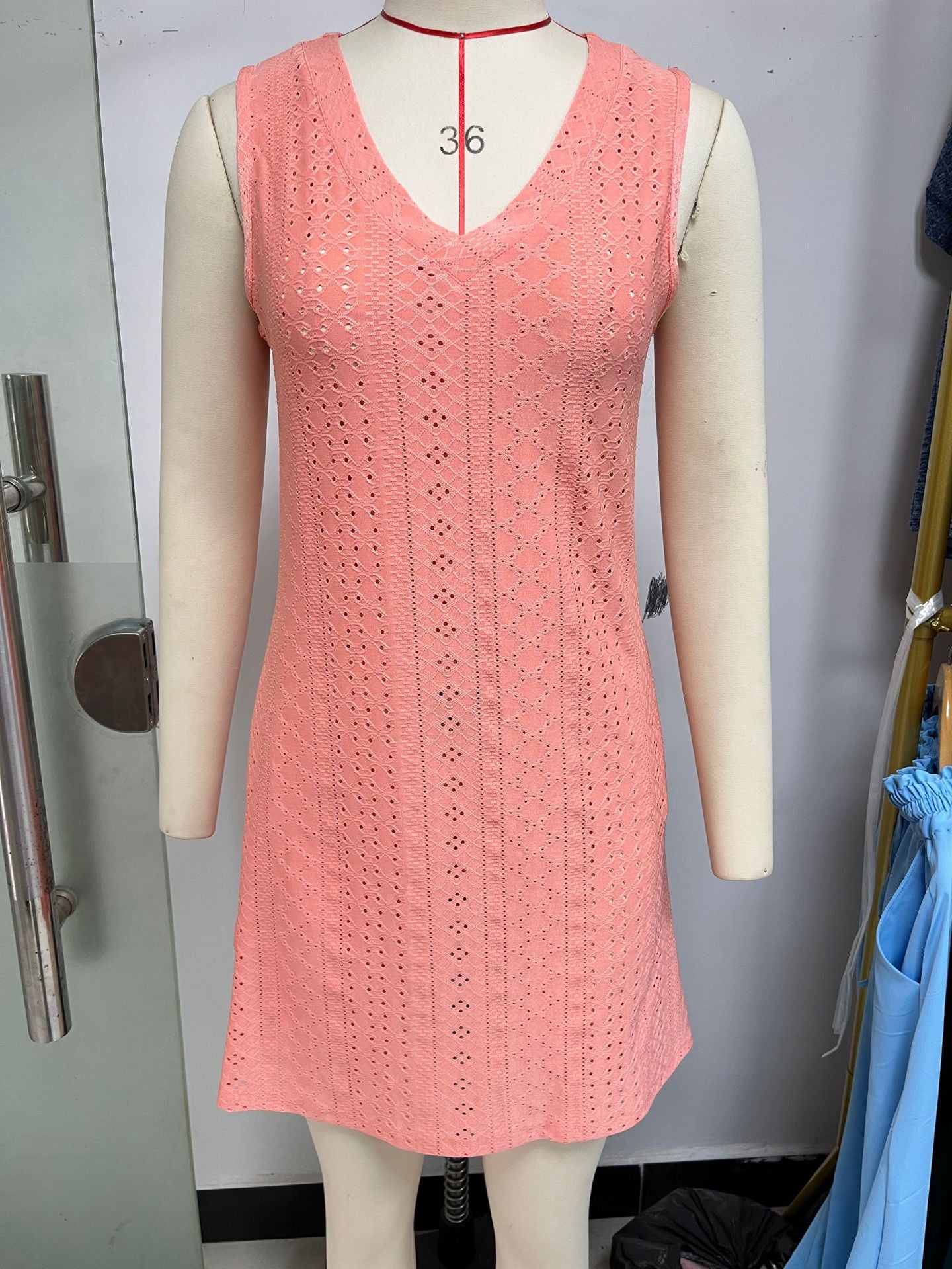 Women's Casual Summer Court Lock Solid Color With Dress