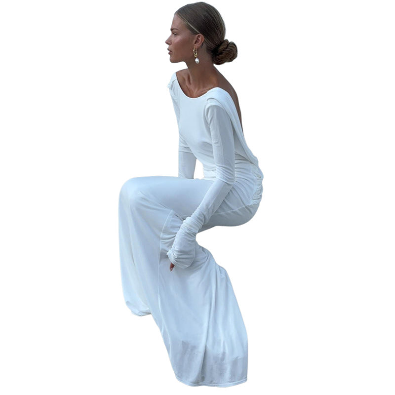 Women's Class Elegant Sexy Backless Formal Dress Dresses