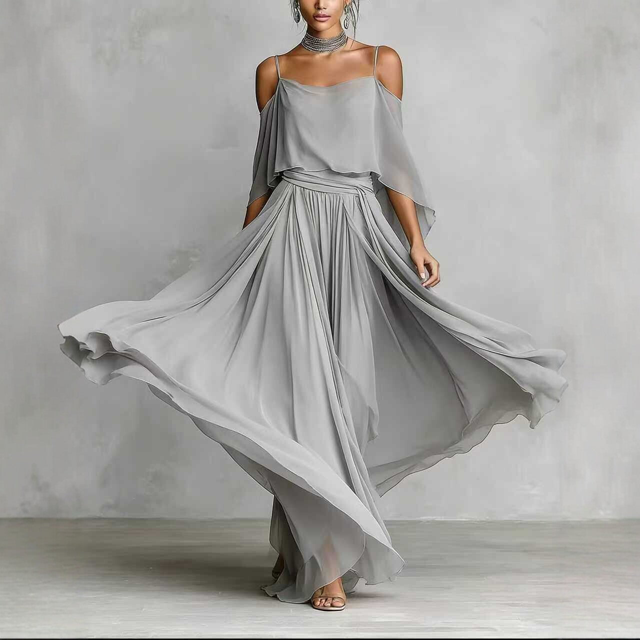 Women's Large Sling Elegant Graceful Minimalist Design Skirts