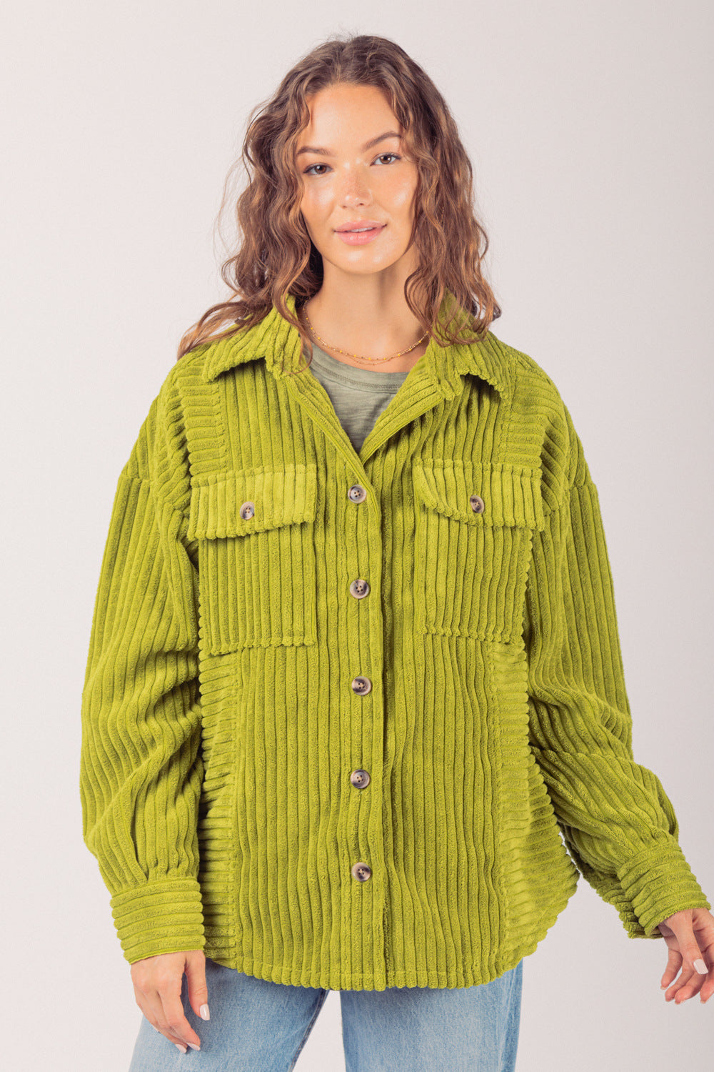 Women's Winter Fashion Big Pit Strip Pocket Coats