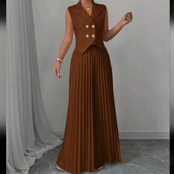 Women's Elegant Cool Durable Fashion Pleated Suits