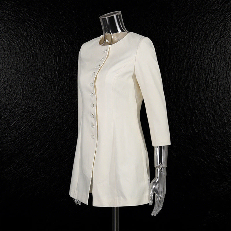 Autumn Stylish Simple Versatile Solid Color Coats