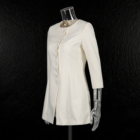 Autumn Stylish Simple Versatile Solid Color Coats