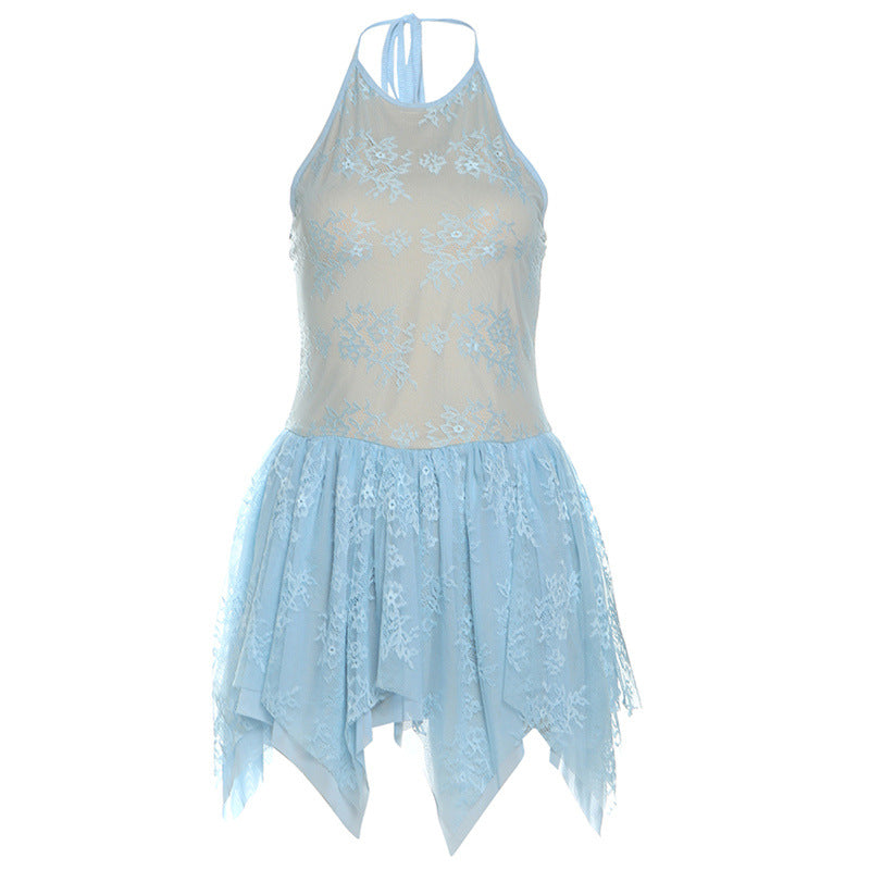 Women's Slim Fit High Waist Fashion Halter Dresses