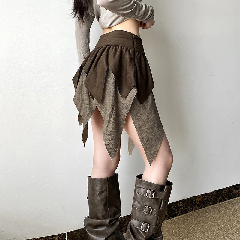 Women's Autumn Solid Color Slim Street Fashion Skirts
