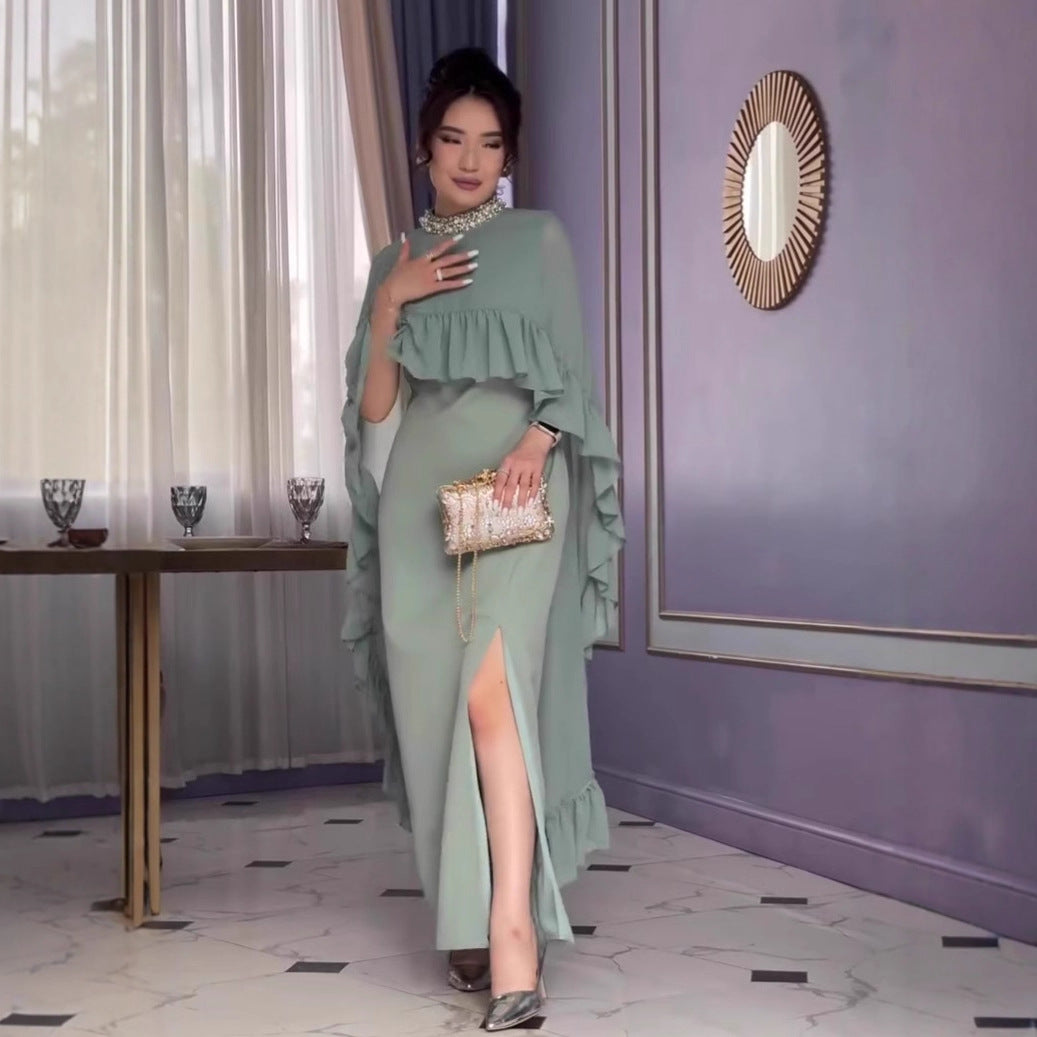 Women's Autumn Fresh Elegant Elegance Sleeveless Long Dresses