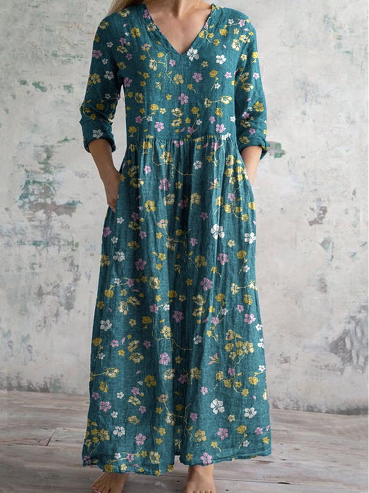 Women's Summer Loose Fashion Printing Dress Dresses