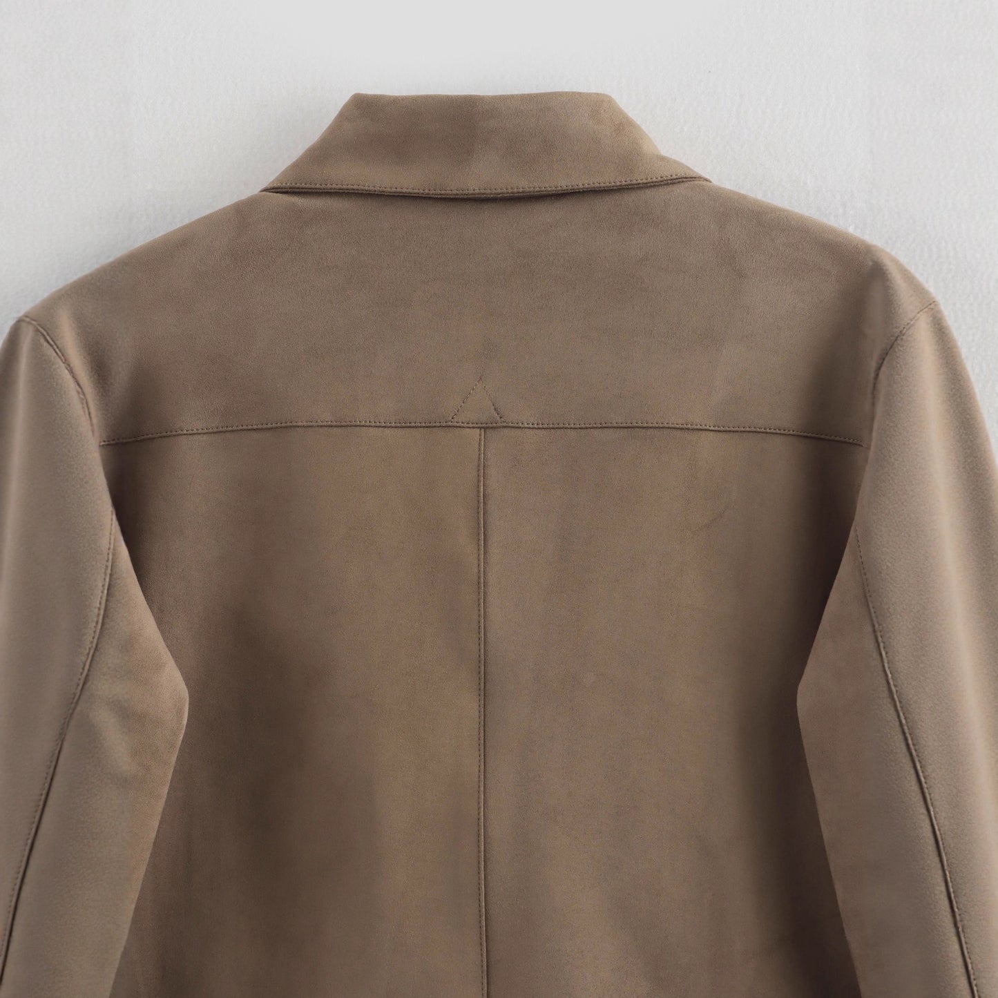 Women's Autumn Fashion Polo Collar Large Mouth Pocket Decoration Jackets