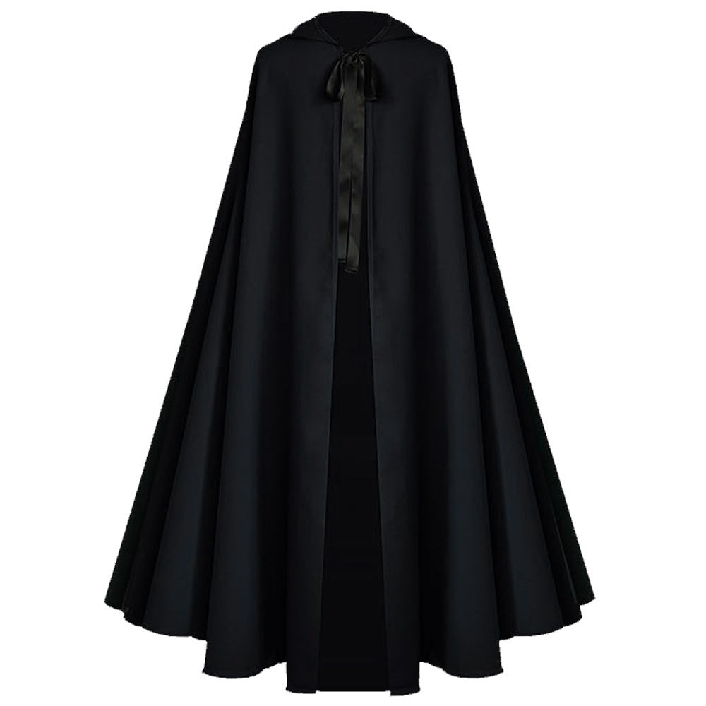 Medieval Death Cloak Halloween Stage Performance Dress