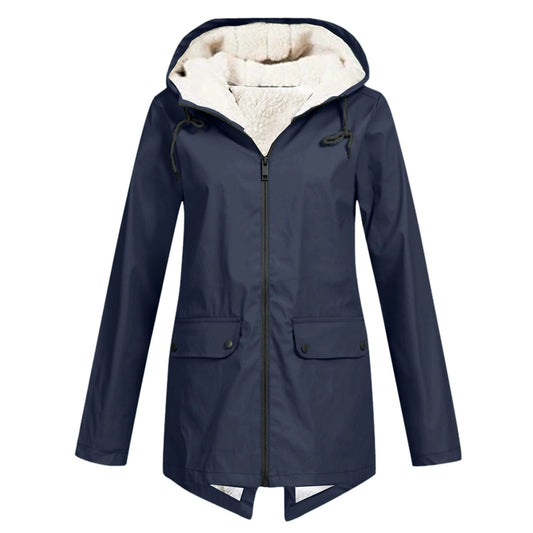 Casual Fleece Outdoor Mountaineering Hooded Waterproof Coats