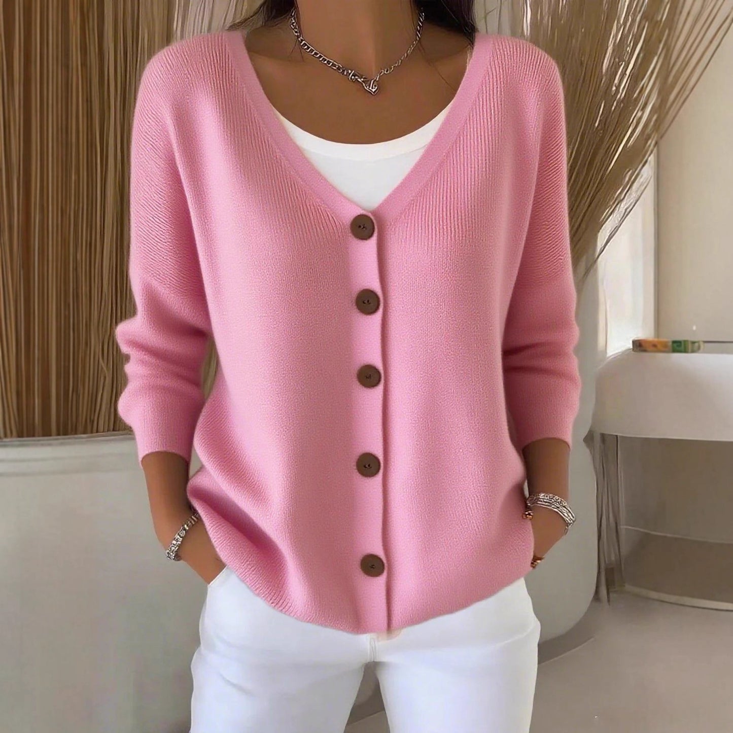 Durable Women's Knitted Casual Fashion For Cardigans