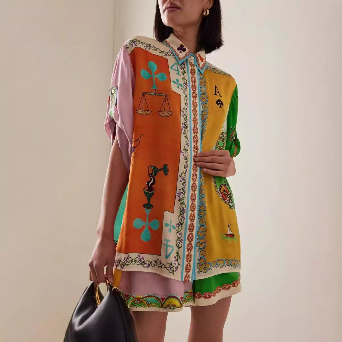 Trendy Fashion Linen Iti Macaron Lapel Suits