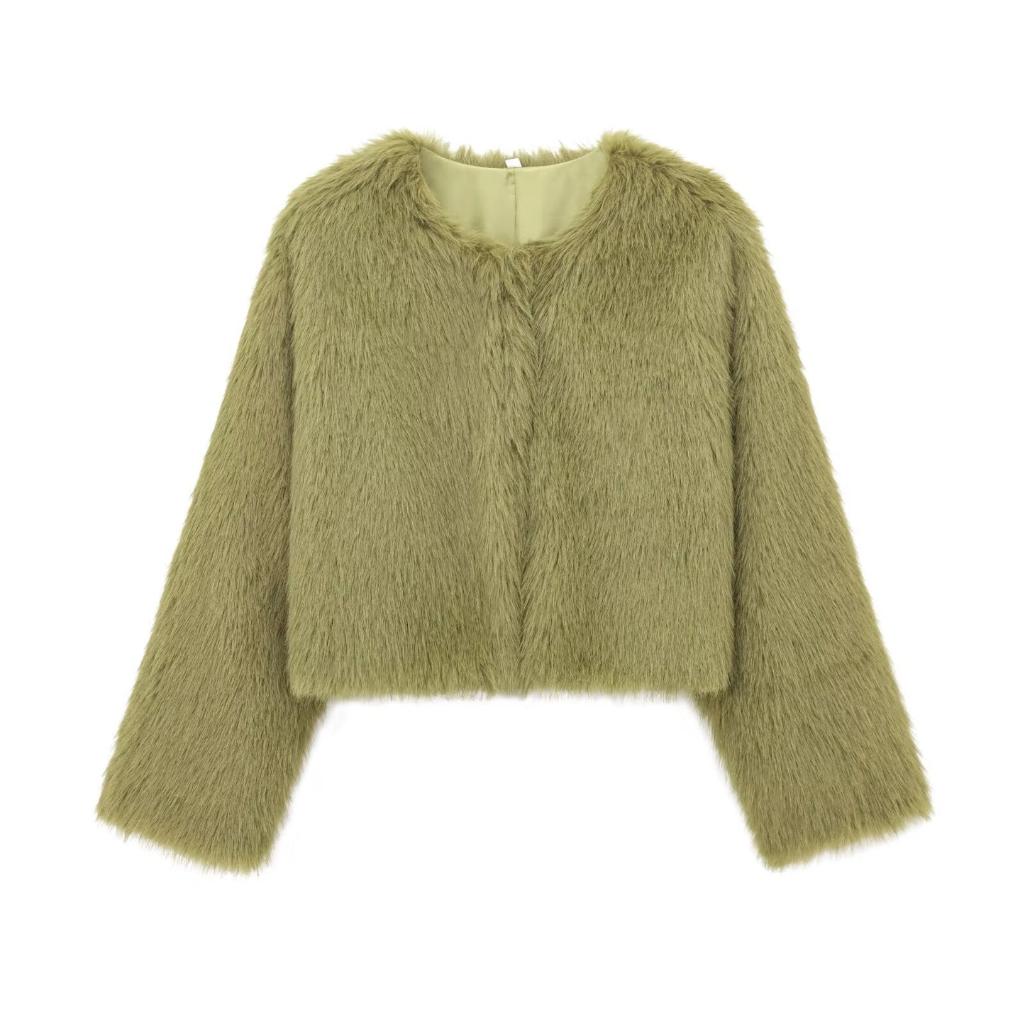 Women's Graceful Winter Artificial Fur Effect Coats
