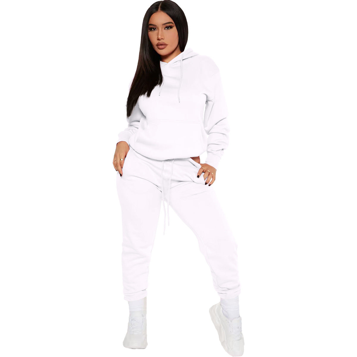Charming Comfortable Women's Sports Hooded Pullover Sweaters