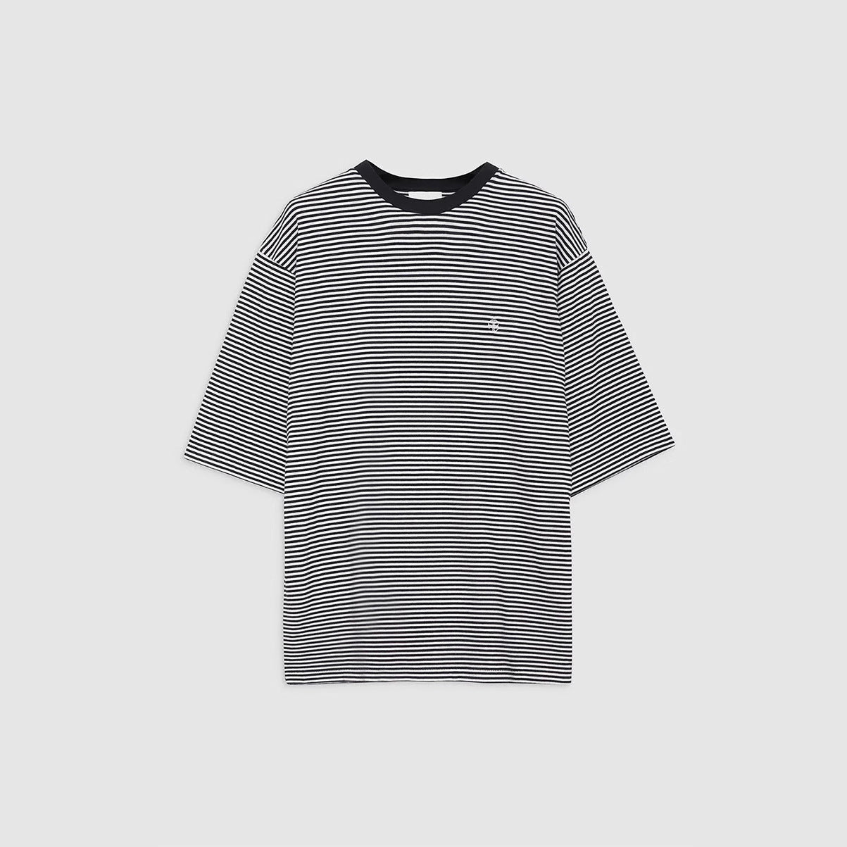 Women's American Niche Classic Embroidered Striped Loose Blouses