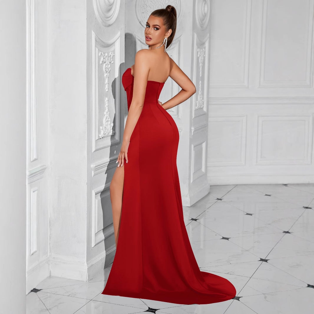 Women's Fashion Wear Large Swing Tube Sexy Dress